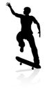 Silhouette Skater Skateboarder