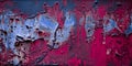 Highly Detailed Grunge Metal Background Texture With Red Paint Royalty Free Stock Photo