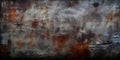 Highly Detailed Grunge Metal Background Texture With Rust and Scratches Royalty Free Stock Photo