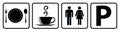 Very Important four icon for restaurant