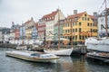 Nyhavn New Harbor. Popular area of Copenhagen. Denmark Royalty Free Stock Photo