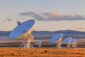 Very Large Array Satellite Dishes Royalty Free Stock Photo