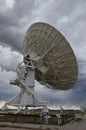 Very Large Array satellite dishes, USA Royalty Free Stock Photo