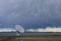 Very Large Array satellite dishes, USA Royalty Free Stock Photo