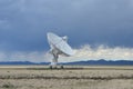 Very Large Array satellite dishes, USA Royalty Free Stock Photo