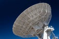 Very Large Array space, science technology huge radio satellite dish antenna pointing into a deep blue sky