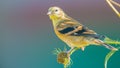 Very large baby / juvenile goldfinch - still getting fed by a parent - in the Minnesota River National Wildlife Refuge in Bloomin