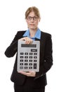 Very large calculator Royalty Free Stock Photo