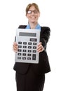 Very large calculator Royalty Free Stock Photo