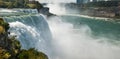Very large Niagara Falls panoramic view Royalty Free Stock Photo