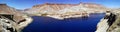 Very large panorama 49MP. Band-e Amir lakes near Bamiyan in Afghanistan
