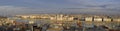 Very large Panoramic overview of Budapest Parliament