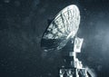 Radio Telescope Communications Royalty Free Stock Photo