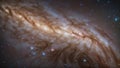 A Very Large Spiral Galaxy Royalty Free Stock Photo