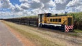 Very long Sugar Plantation Railway in Queensland Australia