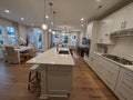 Very modern luxury kitchen with quarts island