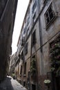 A very narrow street in Rome