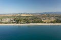 Very nice aerial shot of the Calabria coast