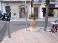 A very nice cafe and corner area in Nice, France