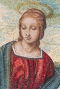 Mosaic of Virgin Mary