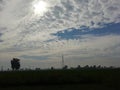 Very nice sunshine and clouds picture.