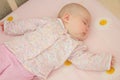 Very nice sweet baby sleeping Royalty Free Stock Photo