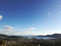 Very nice view of the gulf of la spezia italy Royalty Free Stock Photo