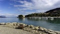 very nice view of la spezia gulf take from cadimare Royalty Free Stock Photo