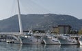 very nice view of la spezia harbour Royalty Free Stock Photo