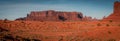 Monument Valley National Park pano Royalty Free Stock Photo