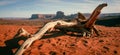 Monument Valley National Park pano Royalty Free Stock Photo