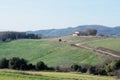 very nice view of tuscany meadow