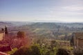 very nice view of tuscany meadow