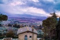 very nice view of tuscany meadow