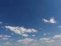 Very, very nice white clouds. Royalty Free Stock Photo