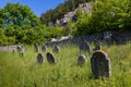 Very old abandoned Jewish cemetery