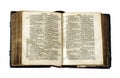 Very old bible Royalty Free Stock Photo