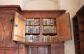 Very old books in St. Vitus Cathedral Prague Castle in Prague - Czech Republic Royalty Free Stock Photo