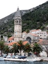 Very old Church of Saint Mark on the coast of the Adriatic Sea. Royalty Free Stock Photo