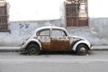 Very old car. Havana, Cuba Royalty Free Stock Photo