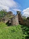 very old castle ruins Royalty Free Stock Photo