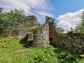 very old castle ruins Royalty Free Stock Photo
