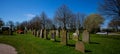 A very old cemetery in Germany