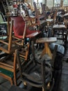 old chair storeroom