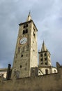 Very old church, Aosta, Italy