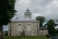 A very old church in a small town in Finland