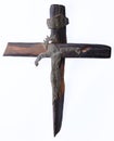 Very Old Crucifix Royalty Free Stock Photo