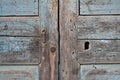 Very old door in the Sassi of Matera Royalty Free Stock Photo