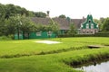 Antique houses in Zaanse Schans, Netherlands