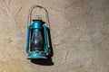 Very old kerosene lamp